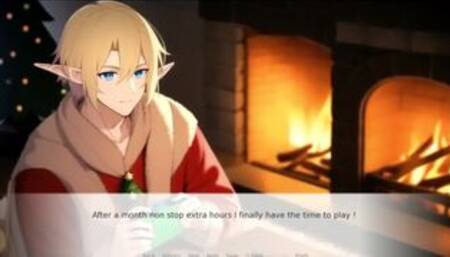 [Gameplay] Cuckolding Santa [Rule 34 Hentai game] Ep.1 Link fucking a zoran girl o...