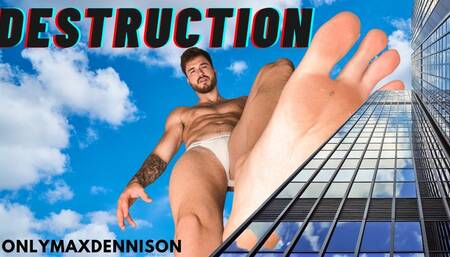 Macrophilia - giant city total destruction