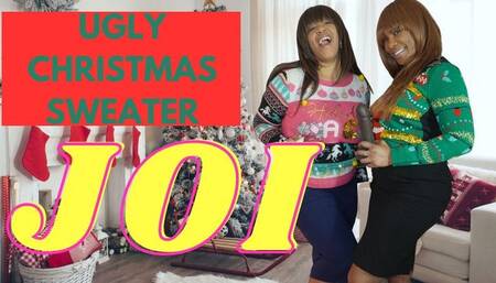 JOI WITH COUNTDOWN IN OUR UGLY CHRISMAS SWEATERS