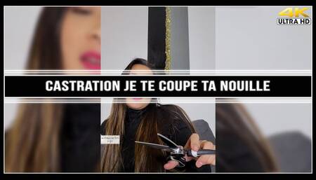 Castration je te coupe ta nouille 4K