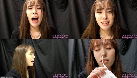Momo Fukuda - CLOSE-UP of Japanese cute girl SNEEZING sneez-15 - wmv 1080p