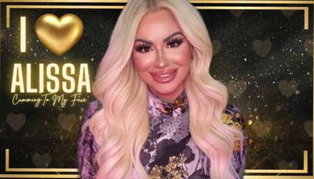 Cumming to Alissa's Face WMV