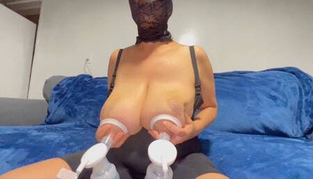 Hucow nipple reveals compilation 1