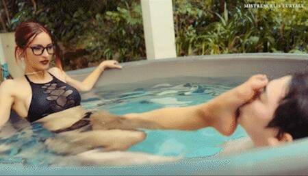 Hot Tub Foot Torment