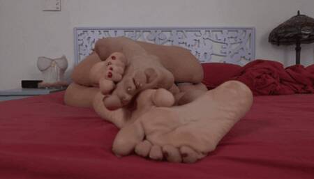 An exciting footsie #5 ( FOOT FETISH )
