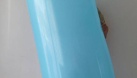 Barbie and big balloon