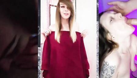 Good looking amateur brunette is craving for some hot action