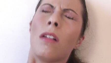 Naughty babe is getting her hole nailed in this hot scene