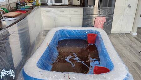 Leftover Chocolate Syrup Dive