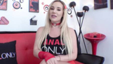 ANAL ONLY Getting in Savannah Bond's booty