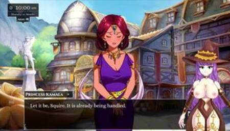 [Gameplay] Milking Tits for my Princesses in Love Esquire / part 03 / VTuber