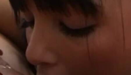 Stunning lesbian brunettes fingering in passionate sixtynine