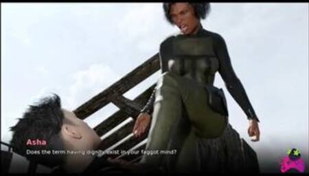 [Gameplay] Town of Femdom E2 - I become the town footslave