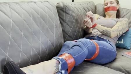 Taped and Left to Squirm