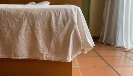 Dominated in pantyhose by Milah and Balbina