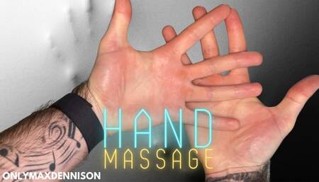 Hand fetish - hand finger massage