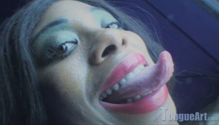 Aubrey Nude Tongue Tricks 1920x1080