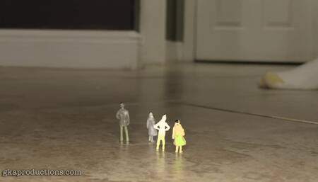 Ebony Amazon Paris Love Dominates Shrunken Employees (HD 1080p MP4)