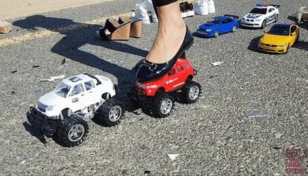 Anastasija 76 - Many Cars under my Shoes Part 4