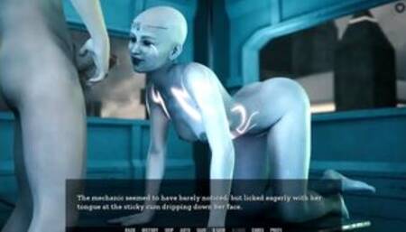 [Gameplay] Tales From The Unending Void #XIV Sexy Alien Babe Get Her Tight Throat ...