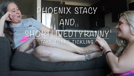 Phoenix and SLT Take Turns Tickling