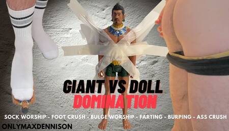 Transformation fantasy - giant vs doll domination