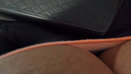 Teeny Dangling from Giantess Neck POV