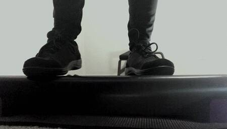 Teenie Spying on Giantess Working out POV