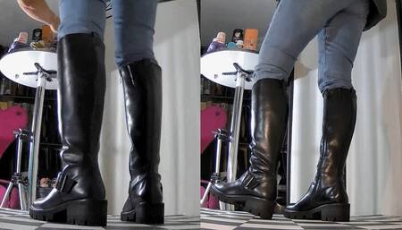 Tanja's new boots cause an early end of the session - Cam 5