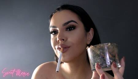 New! Ashing on my tongue and darkside chat ~ Sweet Maria