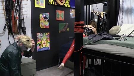 whipping role play ride whipps bamboo sticks and experience a long dragon tail whip prt 1 of 2