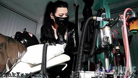 Milking my Rubber Gimp **MOV**