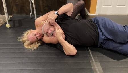 The Handicap Match Kasie Cavanaugh vs Bill Wick featuring Jennifer Thomas