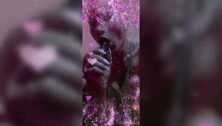 Very sexy blonde playing