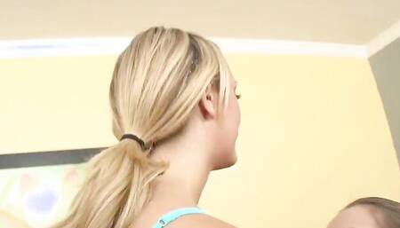 Classic lesbian video with Brett Rossi & Dani Daniels in action