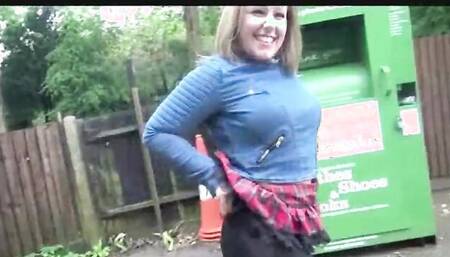 Ashley Rider and another chubby girl making out on webcam show