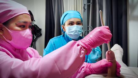 Mummified and Tormented by 2 Cruel Nurses 2/3