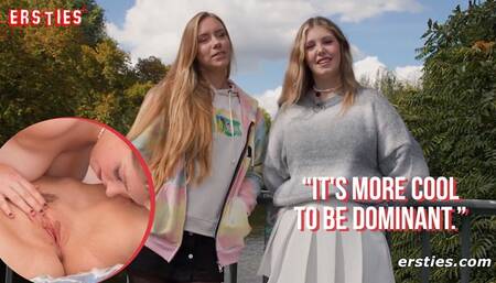 Ersties: Lesbian Hotties Look at The Kama Sutra Before Pleasuring Each Other