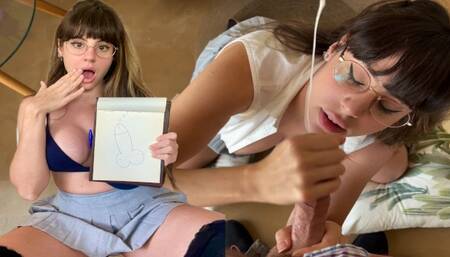 Roleplay with my horny psychologist pamsnusnu, sex therapy with dirty talk, joi and bj