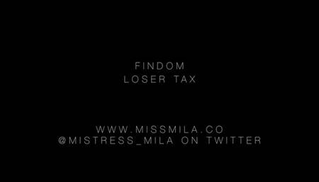 Findom Loser Tax