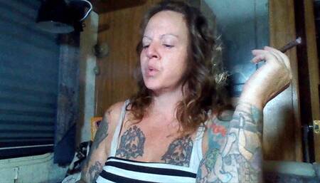 Cigar Puffing Princess