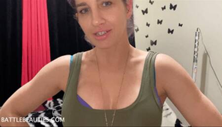 The MILF next door shirnks you down