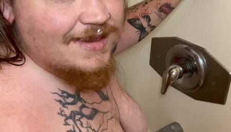 After Shower BJ Gets Messy