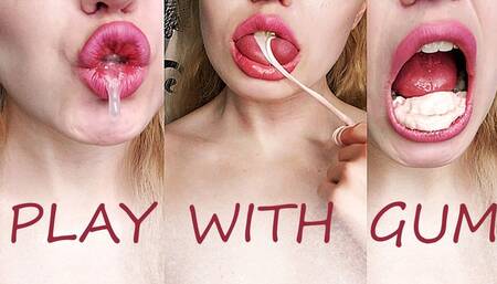 Chewing a whole pack of gum