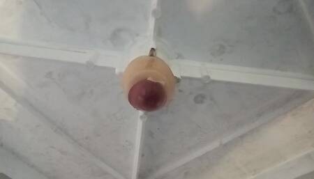 Masturbating on the table 2