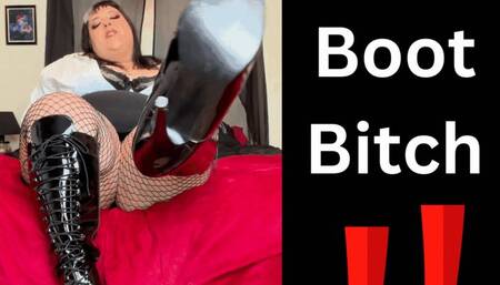 Be My Boot Bitch - Heel Worship & Spit Fetish