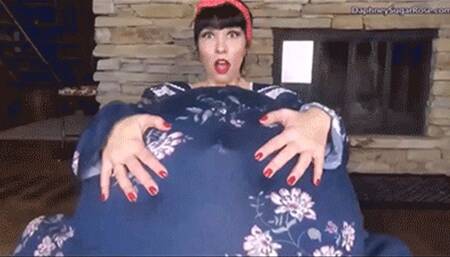 Big Belly Hungry Horny Waitress Devours Her Patrons, Then Gets Swallowed Up By Even Hungrier Woman , Pt 2 - MOV 1920x1080p