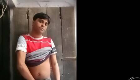 Indian Boy show nude himself