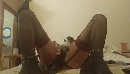 TS Charlene loves her toys