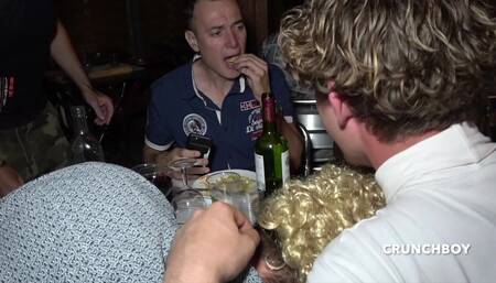 Straight fucked by straight in restaurant